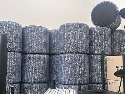 BFX Round Ottomans