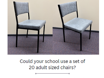 20 Staff room chairs