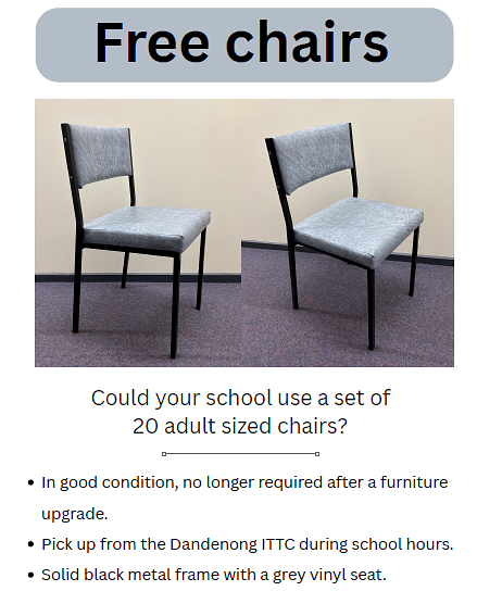 20 Staff room chairs