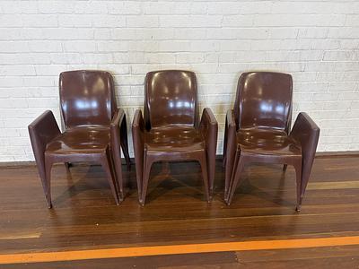 Brown Plastic Chairs